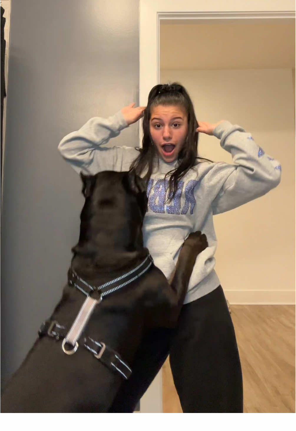 onyx wanted to show off his moves 