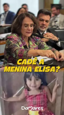 A menina Elisa já sumiu há mais de dois anos no Marajó e ninguém consegue encontar. Já entrei com diversos requerimentos para pedir a federalização desse caso. Mas não vou esperar. Já aprovamos na Comissão de Direitos Humanos (CDH) do Senado uma diligência à cidade de Anajás, onde ela desapareceu. Vamos investigar e ouvir a família. Bandidos atuam no tráfico de pessoas naquela área. Precisamos proteger as crianças marajoaras. Não vão me parar.
