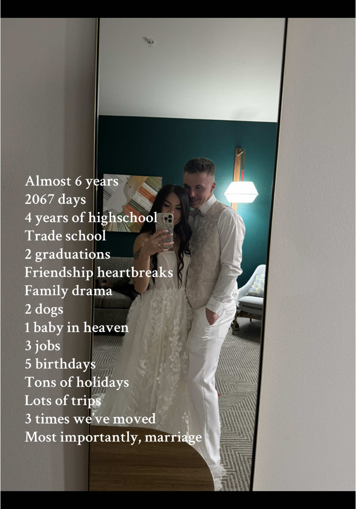 My forever 🤍 #livephoto #2067days #pandemic #tradeschool #birthdays #iloveyou 