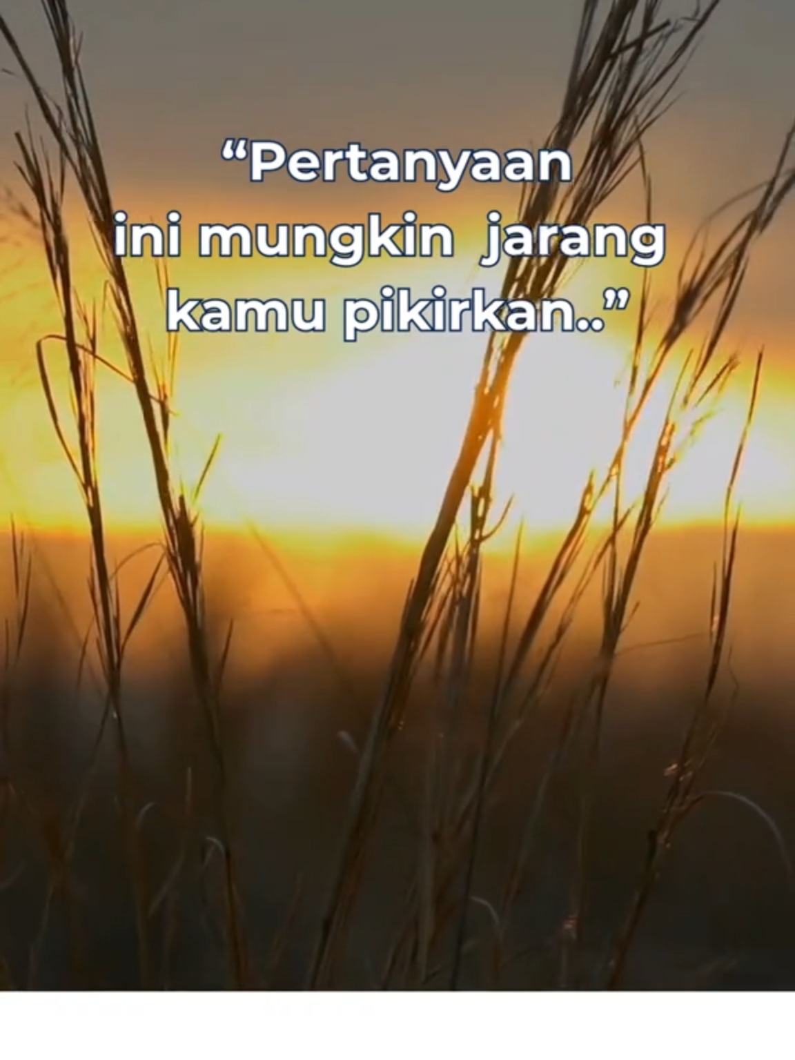 PERTANYAAN BUAT KAMU..seandainya kamu ingat jawabannya tulis di kolom komentar..#edukasi #terimakasih #pengembangandiri #dailyshorts #refleksidiri #kesadarandiri #emosisehat #kutipanmotivasi #tiktokindonesia #quotesindonesia