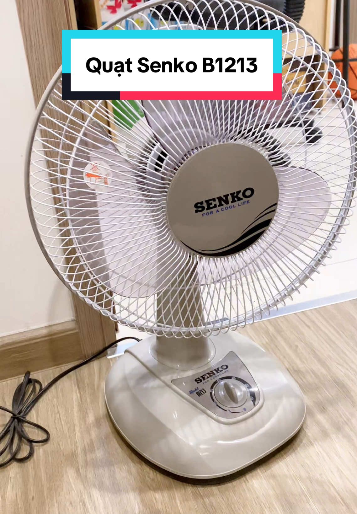 Quạt Senko B1213 #quatdeban #quatsenko #quatdebanmini  #quatdebanvanphong #hothuysinhdebanlamviec 
