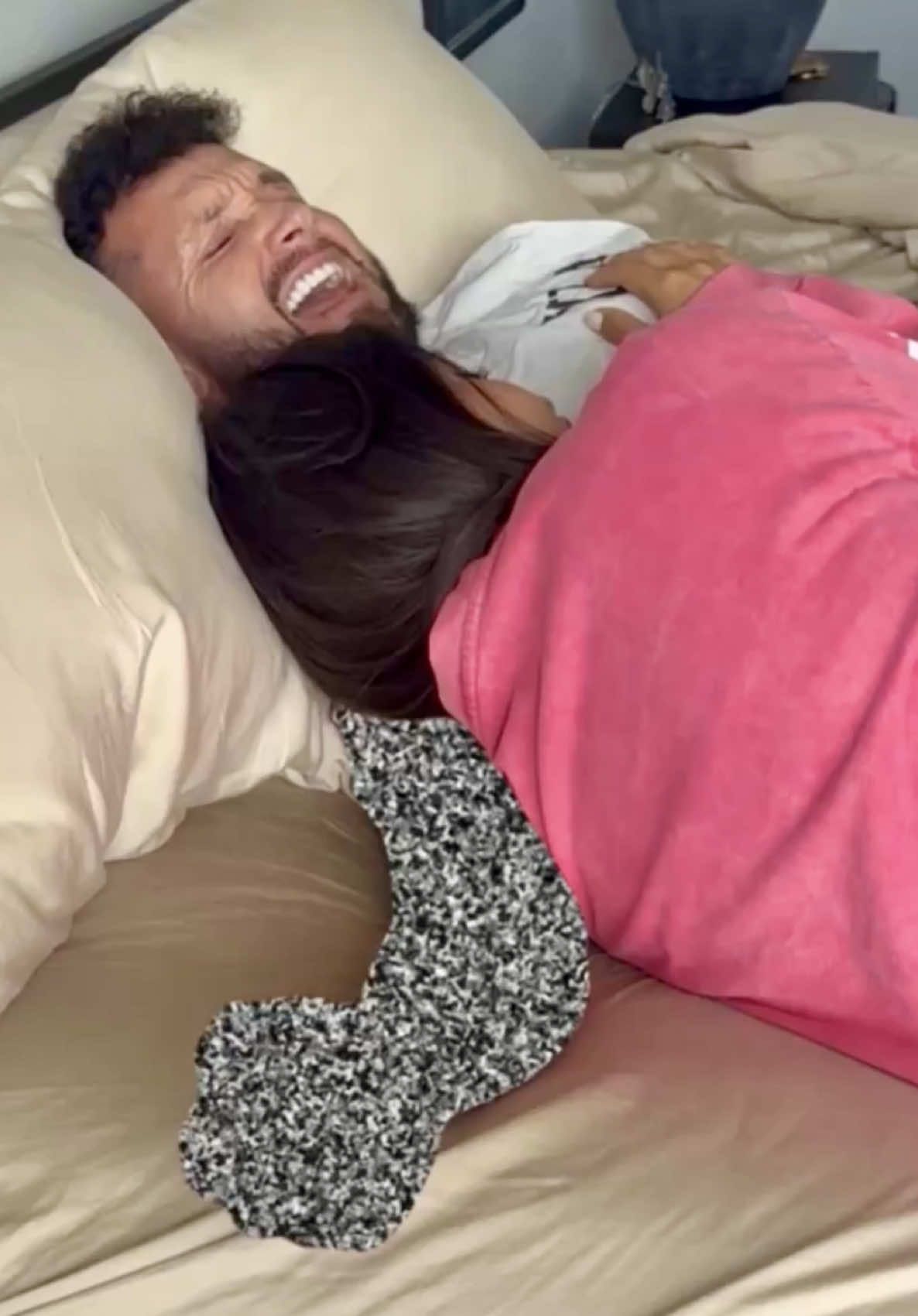 All men deal with this😂🙈 #Love #fyp #cuddle #couple 
