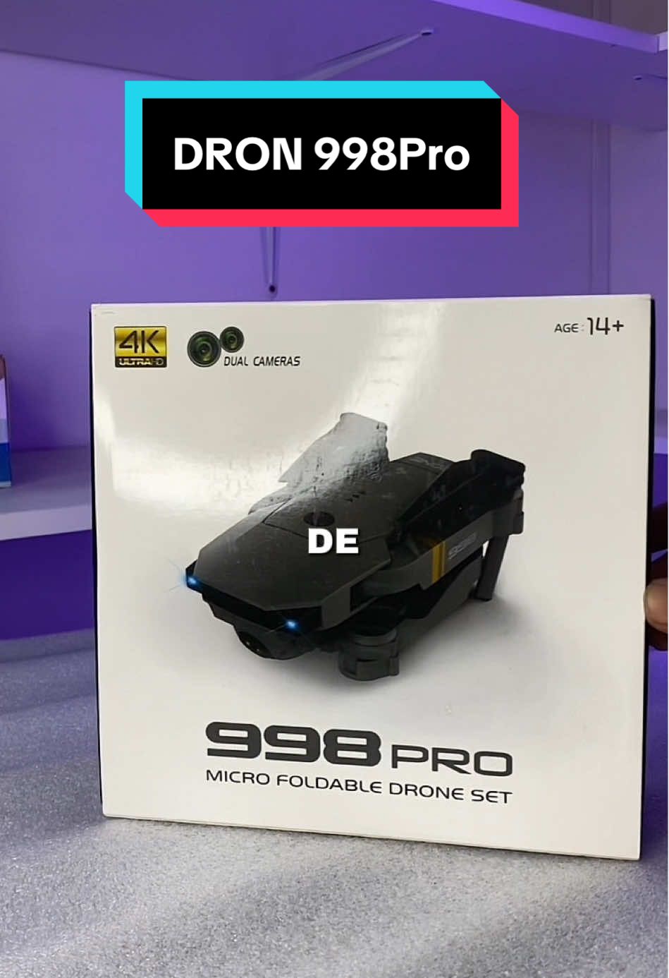 DRON 998PRO… con dos cámaras… #dron #drondepractica #drones 