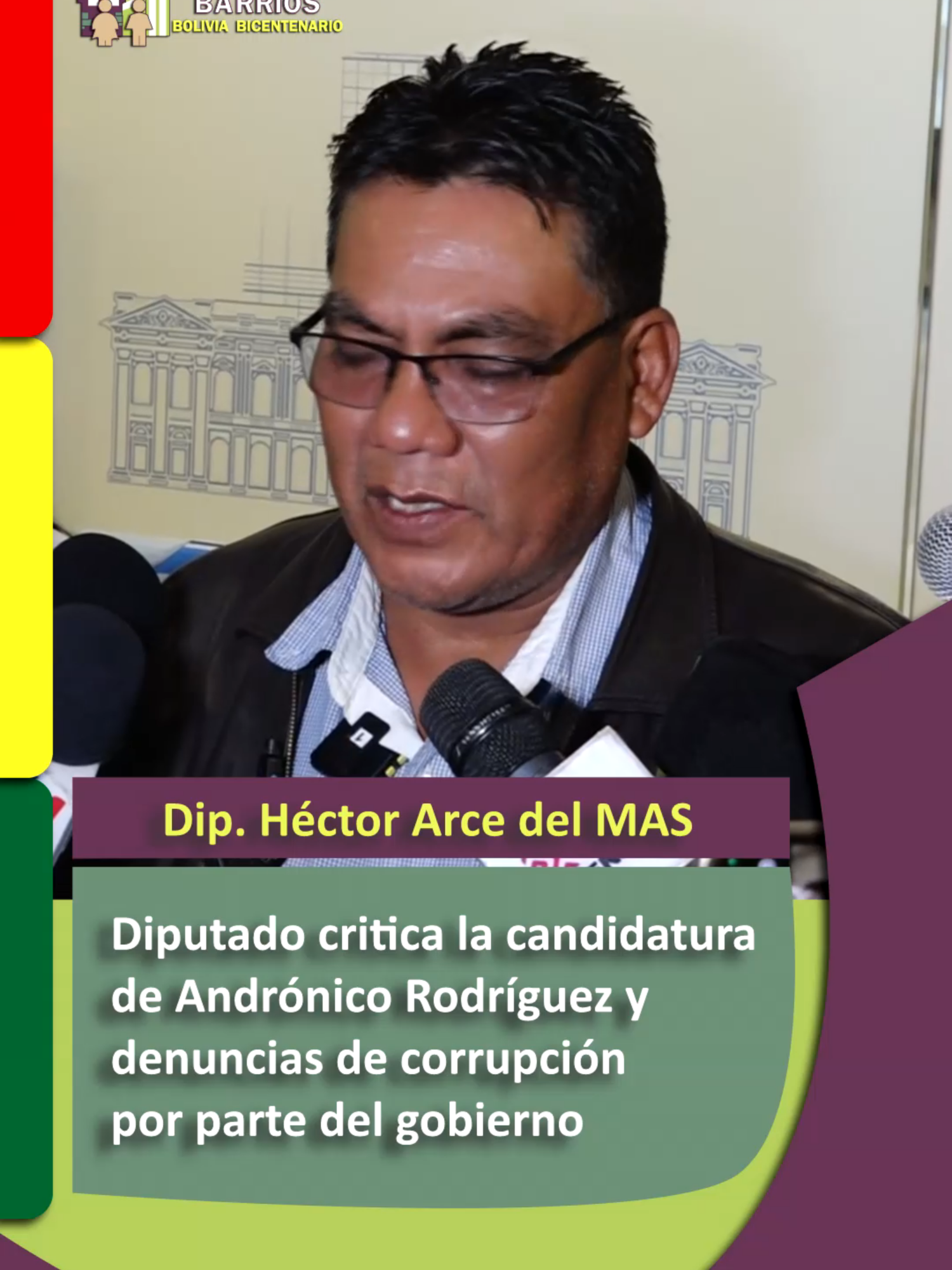 Diputado Héctor Arce del MAS, Diputado critica la candidatura de Andrónico Rodríguez y denuncias de corrupción por parte del gobierno #Bolivia #noticiasbolivia #eleccionesbolivia2025🇧🇴