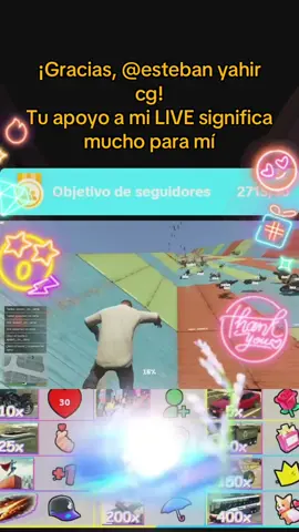 esteban yahir cg, gracias por tu valioso apoyo en mi LIVE. Seguiré esforzándome para crear contenido LIVE aún mejor.@esteban yahir cg #tiktoklive #livehighlights #livegift #swan #gamer2025 