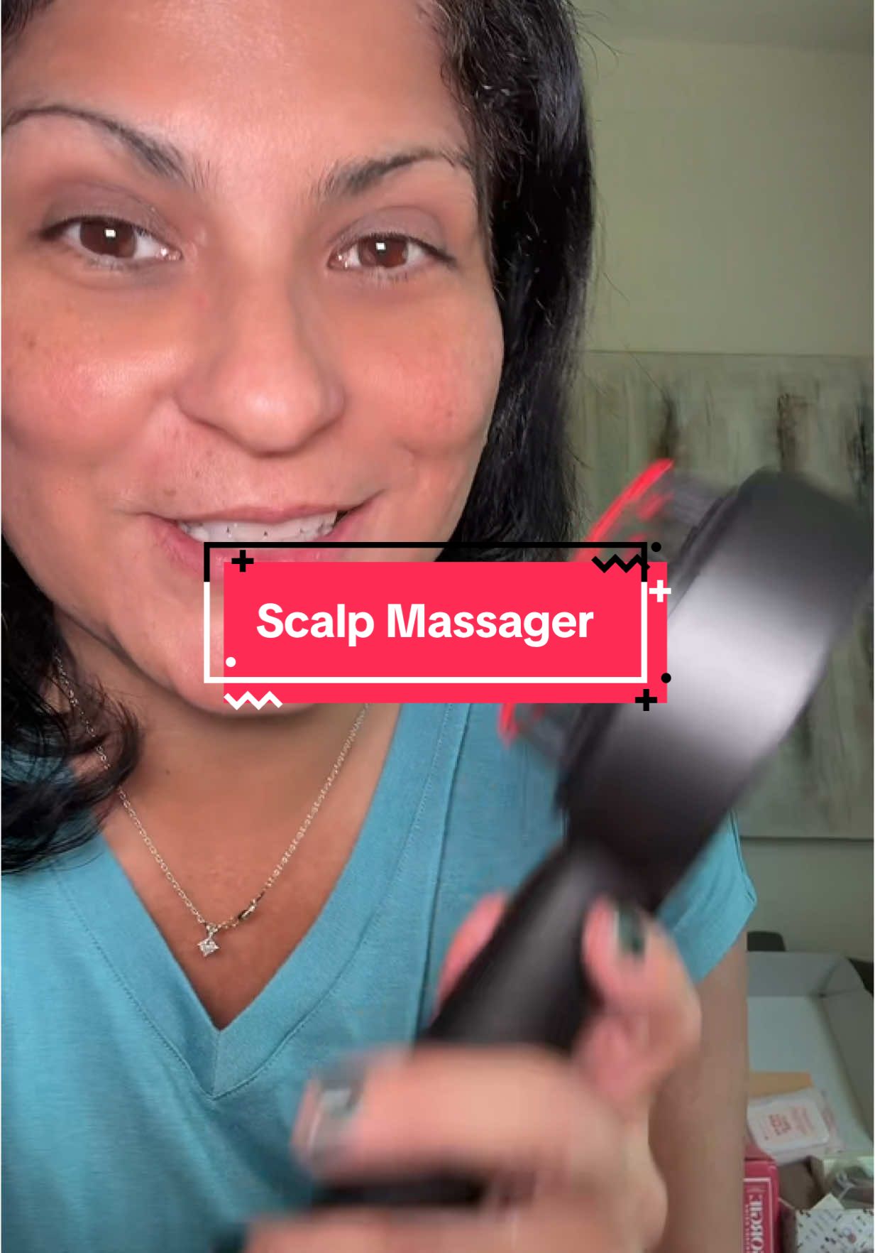 Oil your scalp with red light therapy all while massaging your scalp and promote bloodflow. 