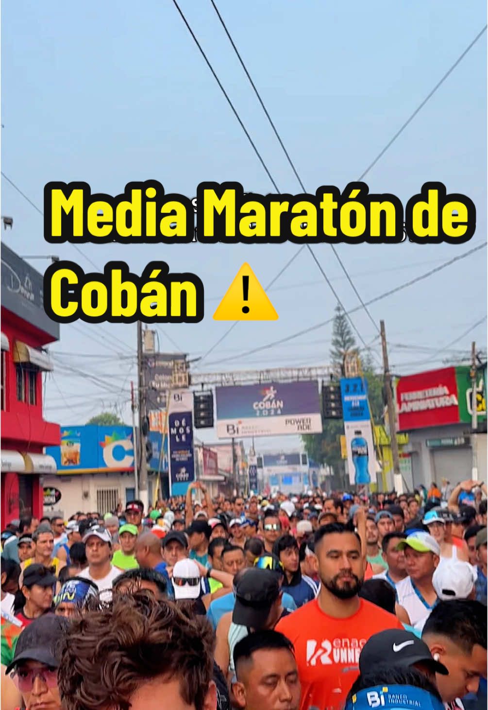 ¿Listos para Media Maratón de Cobán 2025? ⚠️ #fypシ゚ #fyt #Running #run #Runway #runningman #coban #mediamaratoncoban2025 #mediacoban #halfmarathon #marathon #guatemala🇬🇹 #carcha #runner 