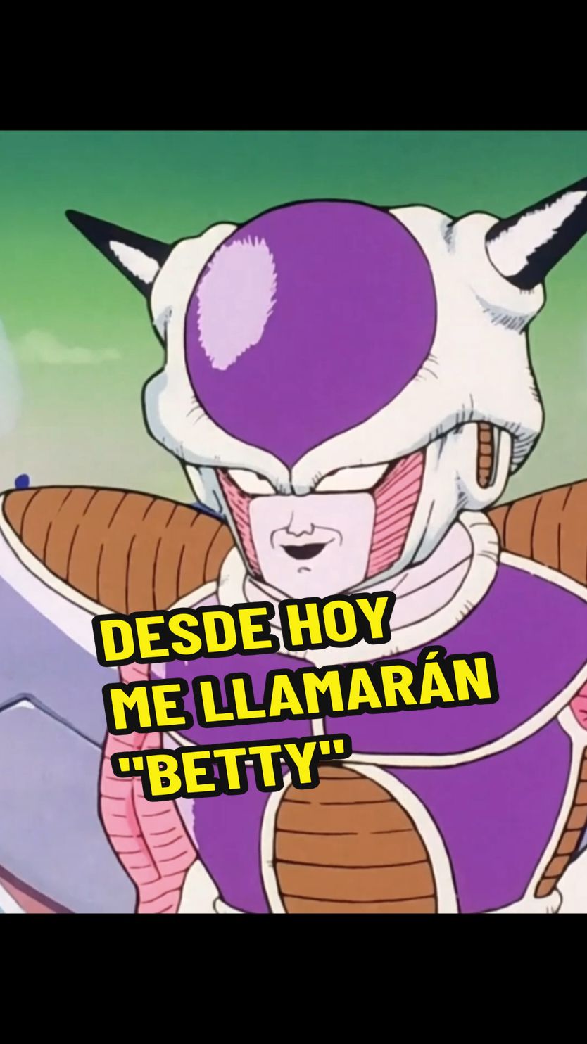 FREEZER QUIERE LLAMARSE BETTY 🤔🏳️‍🌈❓ #freezer #dragonballz #dragonball #betty #kungpow #viral_video #humor #tiktokviral 