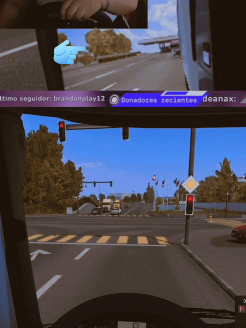semáforo 🚦🗣️ jajajaja @zNotbody #eurotrucksimulator2 #steam #risas #amigos #twitch #streamer 