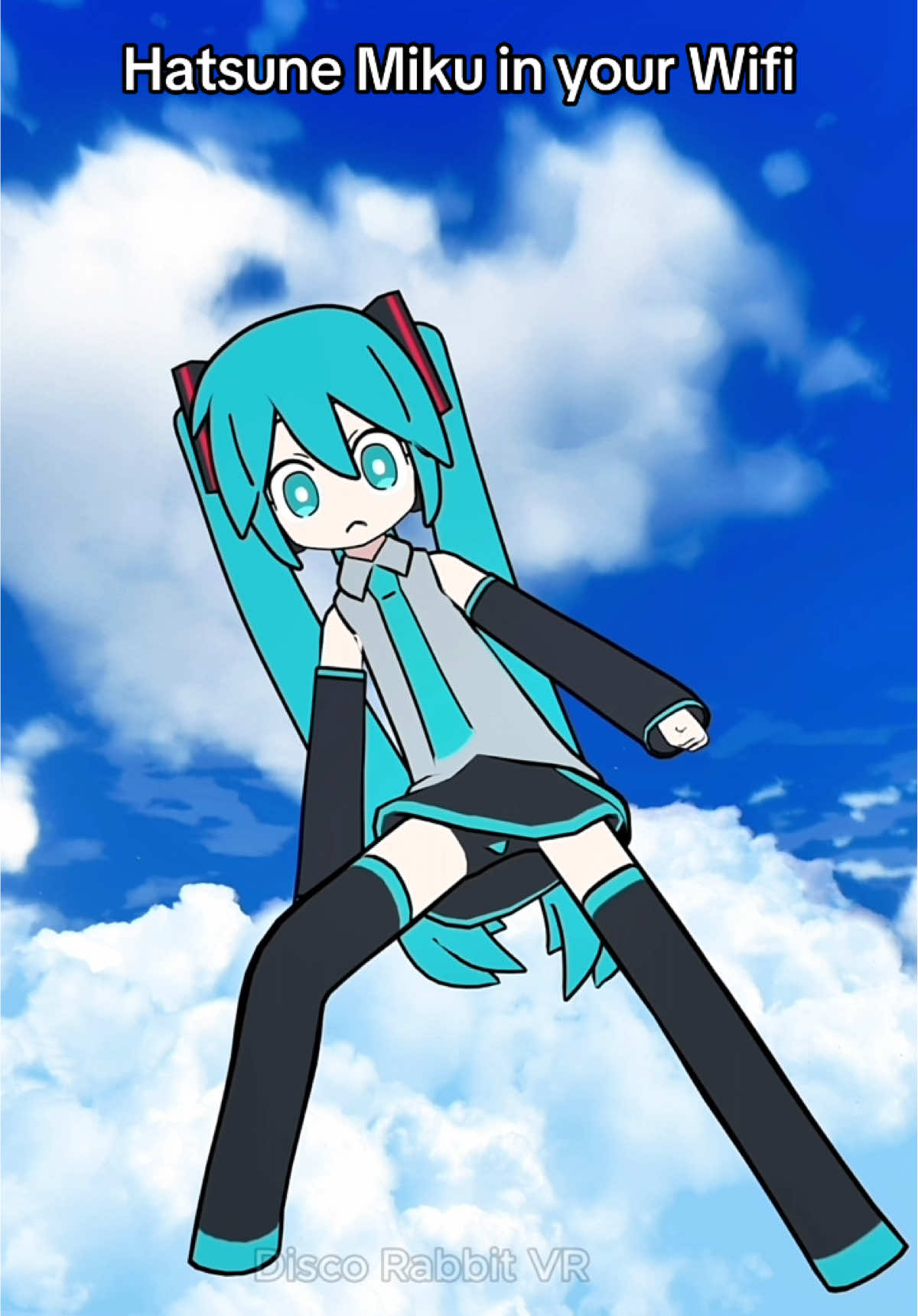 Hatsune Miku knows your search history 🧐#BlueShirtGuy #vrchat #dance #viral #fyp #funny #meme
