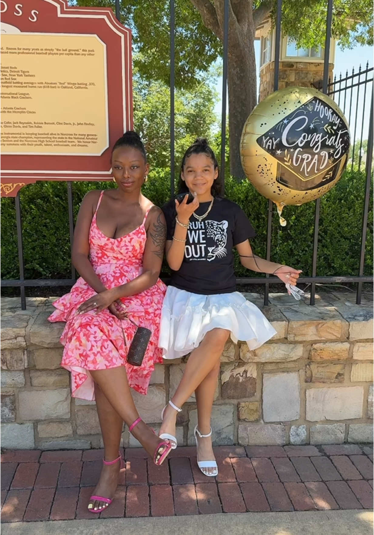 She just graduated lol #godfirst #graduation #vibes #graduation2025 #blackgirlmagic #mixedgirl #ilovemydaughter #socute #funny #blackandlatinachica #lol 