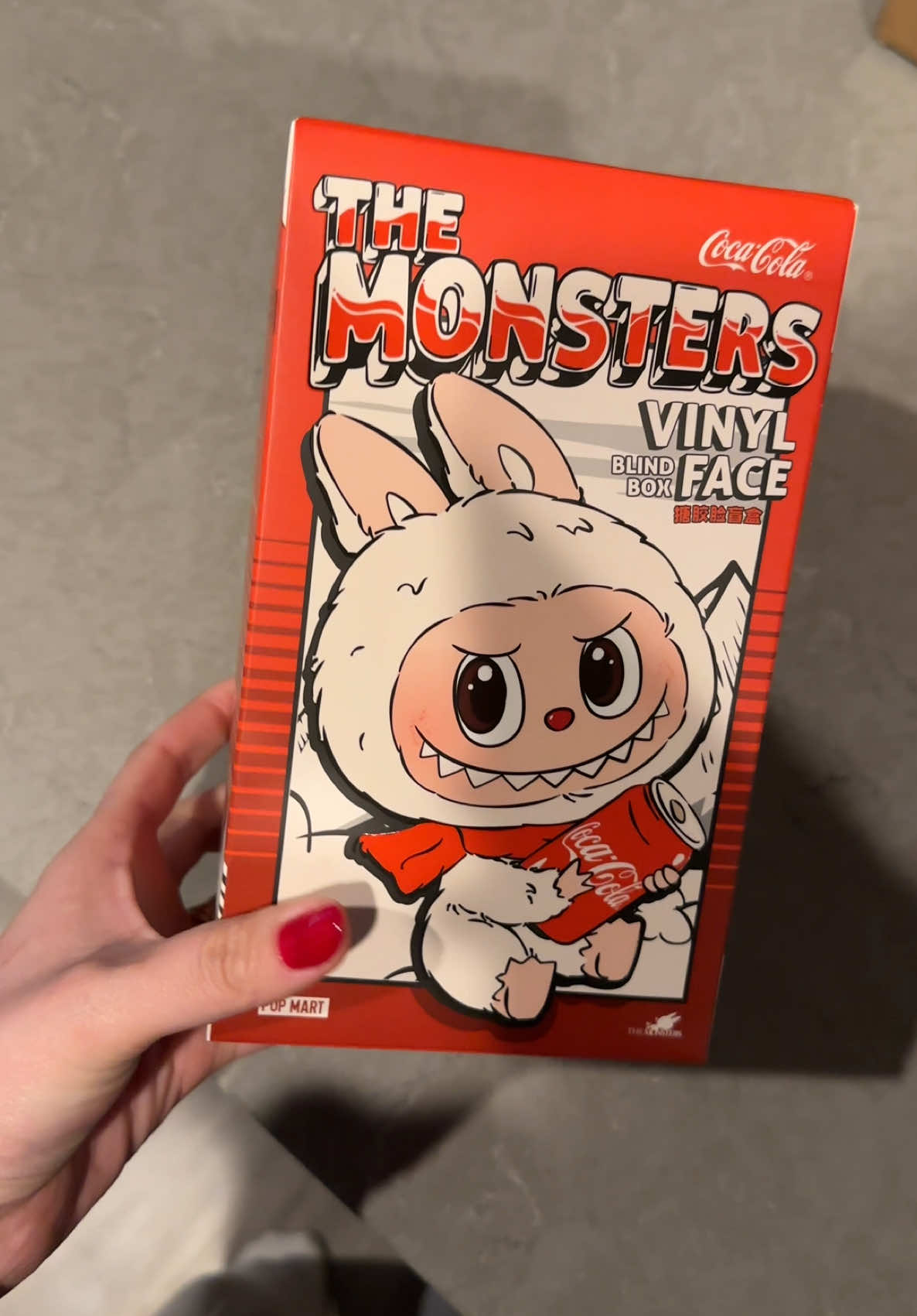 Unboxing number 3847 #labubuunboxing #labubuthemonsters #labubucocacola 