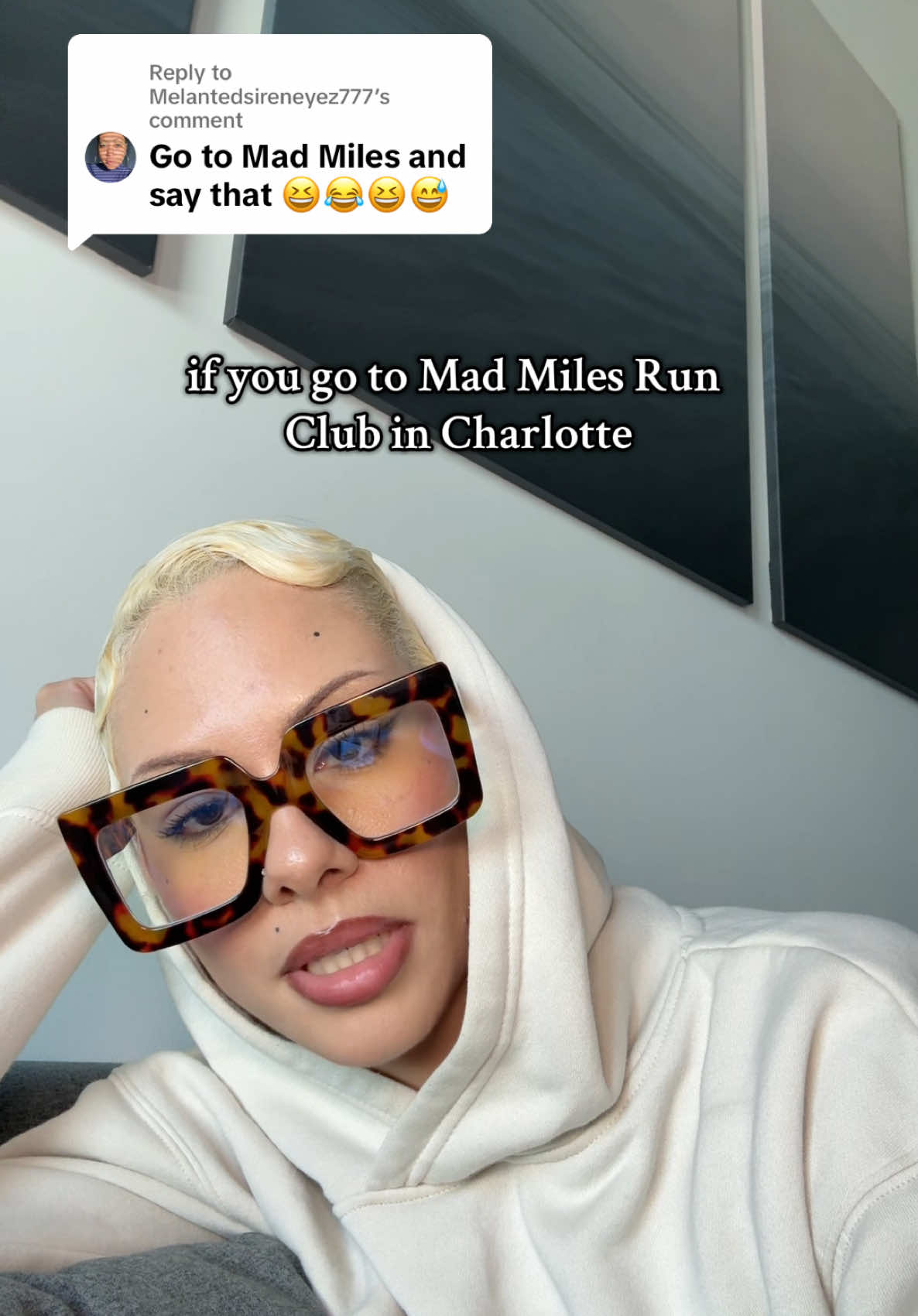 Replying to @Melantedsireneyez777 there are a lot of good looking people that go to Mad Miles y’all — #madmilesrunclub #cltnc 