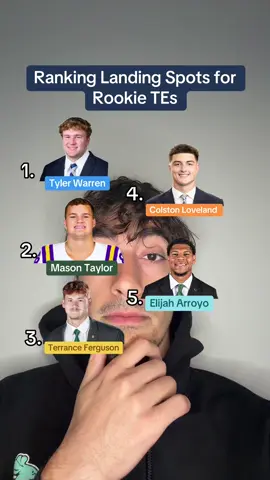 Most of these tight ends landed in great spots!! #buccaneerswalterpicks #nflfootball #nfl 