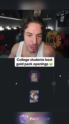 College students best gold pack openings #kick #packdraw #fyp #epic