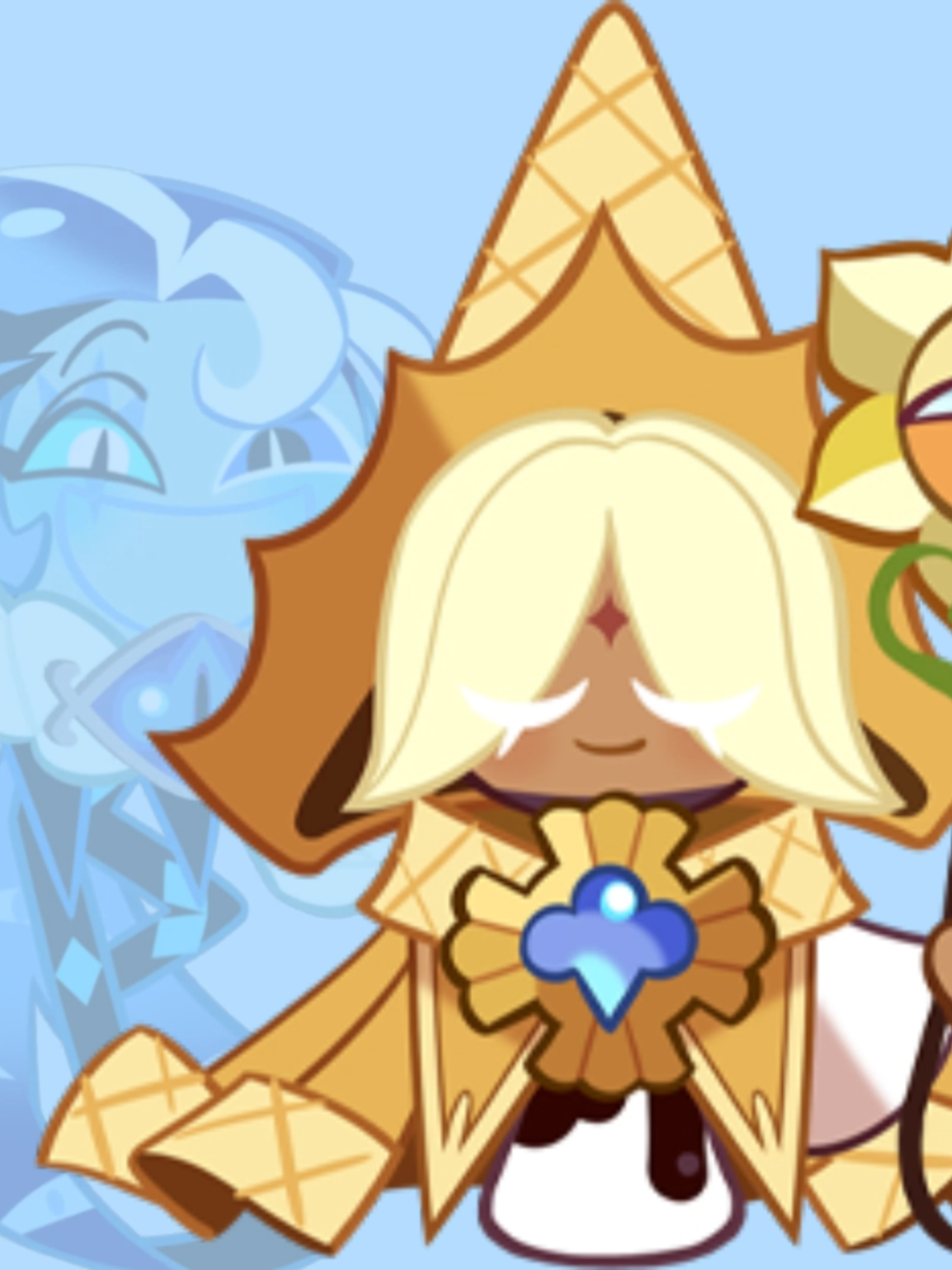 Pretty Little Baby Pure Vanilla Cover I thought it fit, and no one can stop me :p #cookierunkingdom #crk #cookierun #purevanillacookie #cover