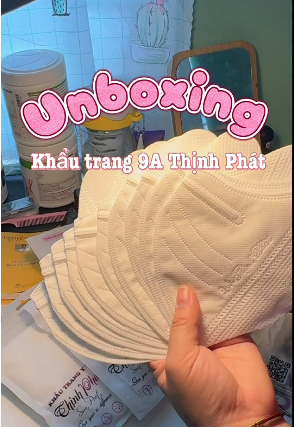 Dịch quay lại r m.n nhớ đeo khẩu trang khi ra đường nha🥰 #khautrang #khautrangthinhphat #covid19 #viral 