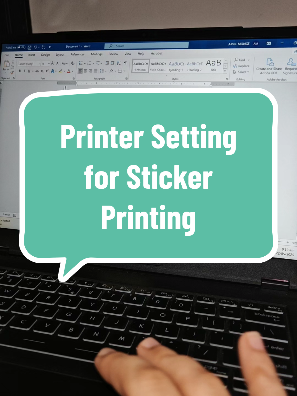 Printer Setting for Sticker Printing #crafter #printing #printingbusiness #stickerprinting #printersettings #epsonsettings 