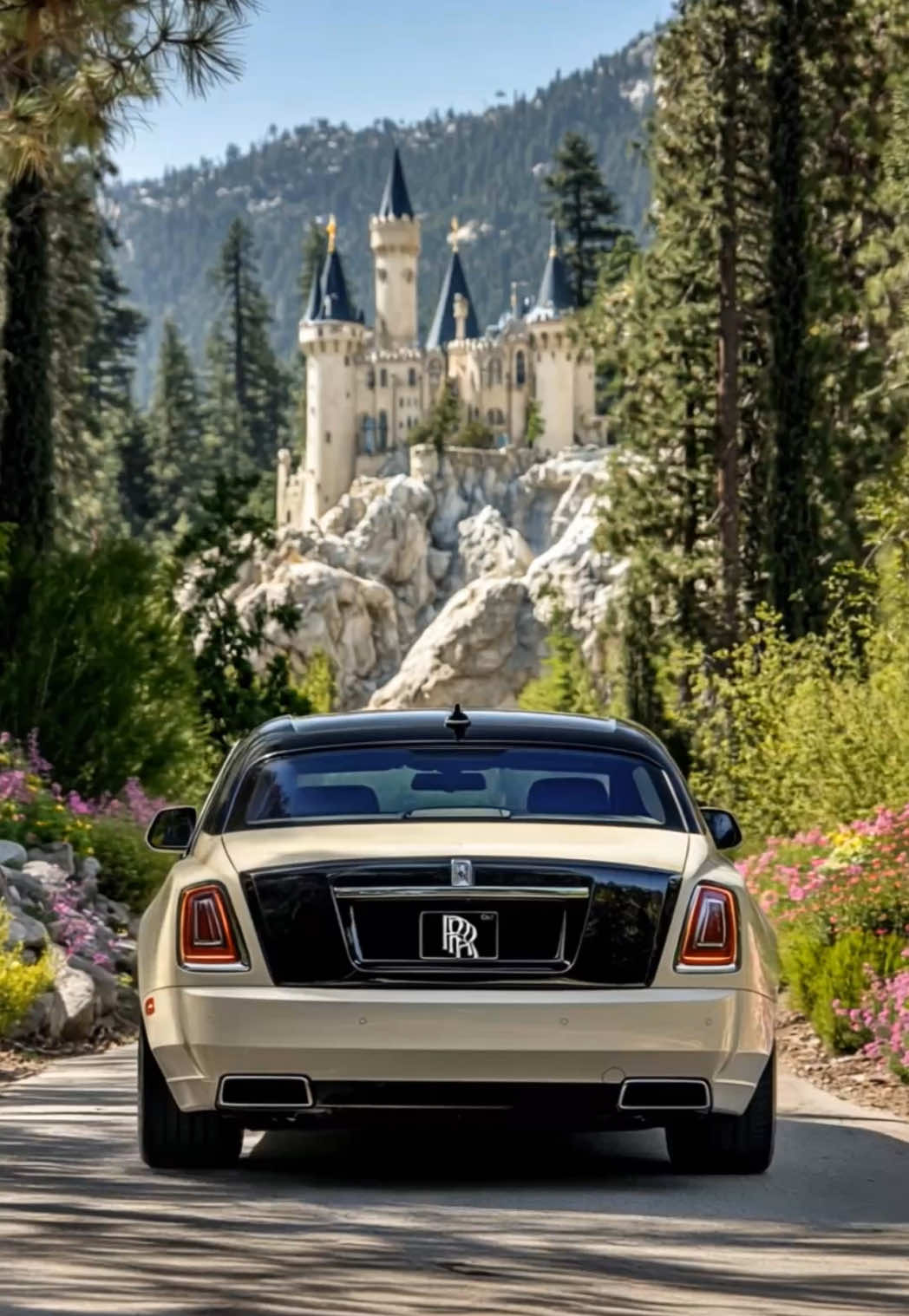 A Dreamy Mansion in the Mountains . . . . . #mansion #mountainview #dreamhouse #dreaminterior #luxurydecor #furniture #luxurycars #luxurylifestyle #dreamhousevibes #mountainestate #interiorinspo #bedroom 