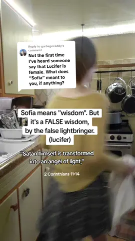Replying to @garbagecaddy comes from gnosticsm, a form of esoteric luciferianism. #Christian #gnosticsm  #fyp #exkabbalist #extheosophist 