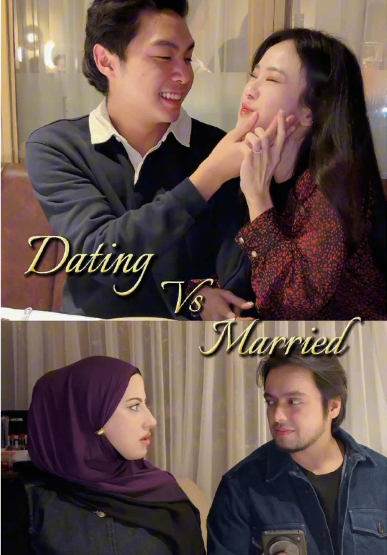 Dating vs Married , Adegan mana yg paling relate sama kalian😂 yang suami nya kaya di video ini , Kirim video iniii deh 😭😭👍👍😂 biar pada insaf @Jessica Jane🌙 