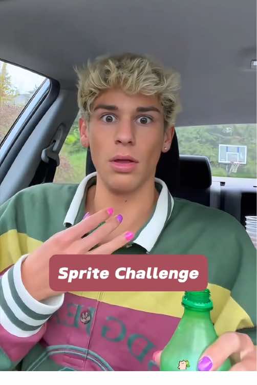 When I tried the sprite challenge …🤣🤣#funny#happy #funnyprank #fyp #foryou #funnymoments #tiktok #usa🇺🇸 #funnyvideos 