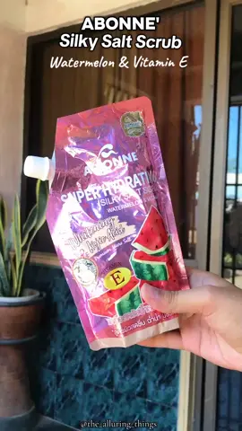Abonne' Waltermelon Salt Scrub 🍉❤️  #saltscrub #bodyscrub #abonne #abonnescrub #bodycare #bodycareproducts #fyppppppppppppppppppppppp #fyp 