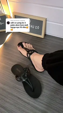Membalas @yulia234 pantes aja banyak yang suka 😍 sandal sebagus ini dengan harga semurah itu #sandalteplek #sandaljepit #sandalharian #selopwanita 