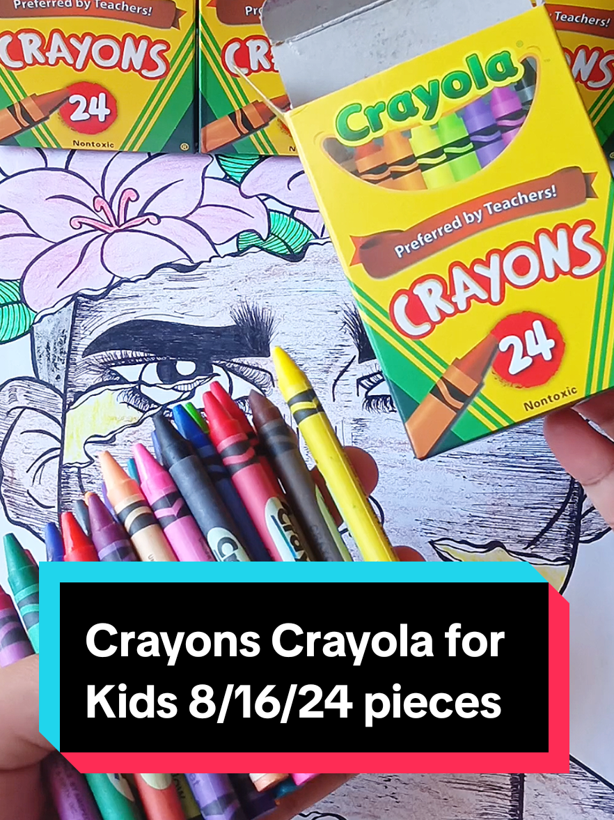 Crayons Crayola for Kids 8/16/24 pieces  #crayola #crayons #crayolacrayons #forkids  #nontoxiccrayons #crayonsforkids  #schoolsupplies #backtoschool #creatorsearchinsights 