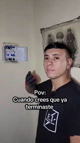 Cuando crees que terminaste y pasa esto. #humor #temas #area 