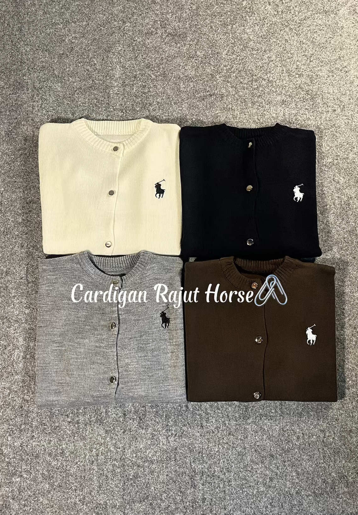 Cardigan dari @Bytantisa emang rekomen banget sii,gabakal ngecewain😍🤍✨ #fyp #fypage #fypシ゚ #cardiganrajut #cardigan #rajut #cardiganhorse 