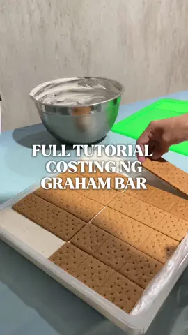 Paano gumawa ng graham bar!! Make sure na tapusin niyo yung video #grahambar #tutorial #ellesorshopph 