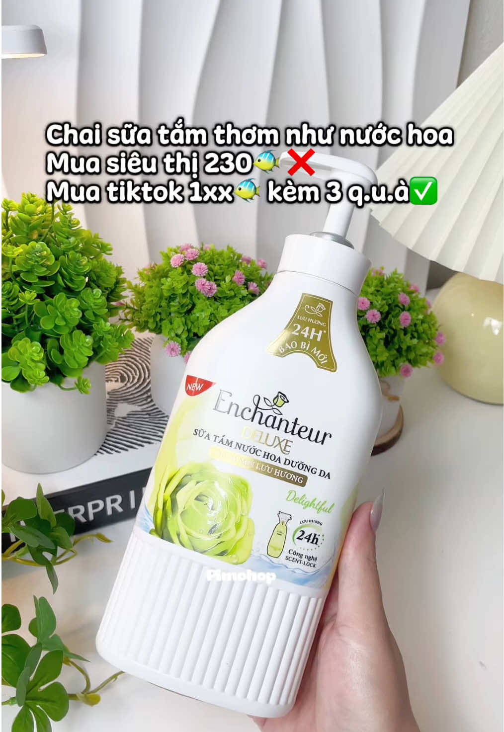Sữa tắm Enchanteur quốc dân luôn rùi #pimohop #unboxing #suatamnuochoa #suatamenchanteur #youpikchallenge #tiktok #xuhuong #viral 
