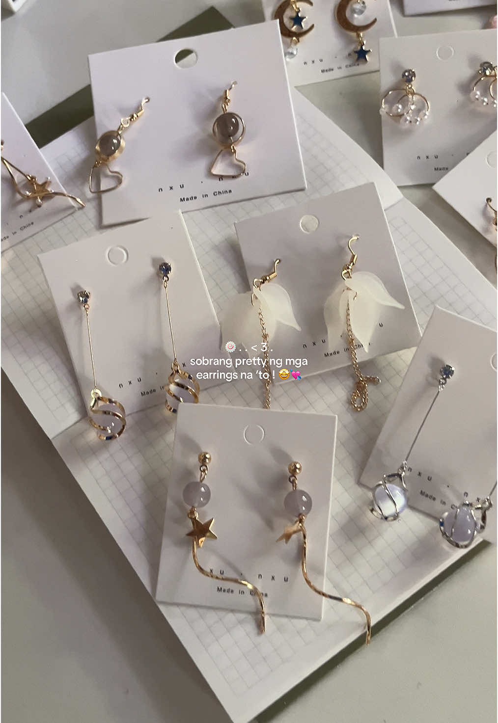 ang gaganda 🤩 ‘di pa makati sa tenga 💞 #earring #earrings #earringslovers #earringinspo #earringsoftheday #earringcheck #womensearrings #earaccessories #accessories #accessory #fashion #premium #earringset #tiktokfinds #foryoupage #foryou #fypp #budolfindsph 
