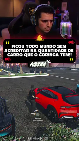 Coringa e Seus Carros! #loud_coringa #gta5rp #gtarp #esdrasdw @loud_coringa @cortesloudcoringa!