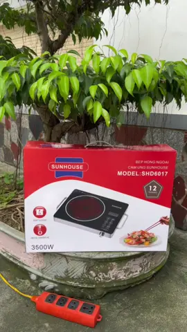 Bếp hồng ngoại sunhouse không kén nồi  #bephongngoai #bepkhongkennoi #bepdien #xuhuong 