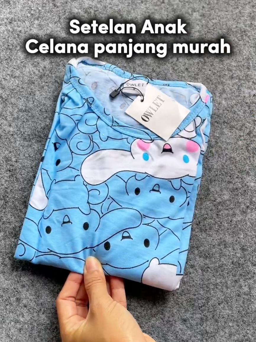 Owlet emang ya ga bisa diem setelan anak celana panjang gini masa cuma 20 rbuan aja 😭 #bajuanak #setelananak #setelananakcelanapanjang #bajuanaksetelan #bajuanakperempuan 