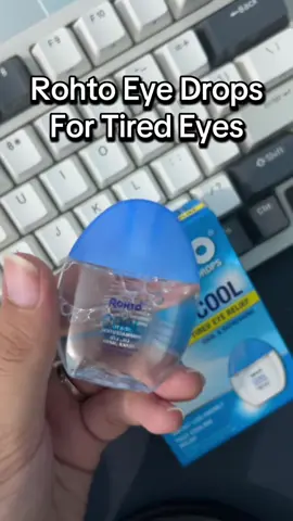 Baka naghahanap kayo ng eye drops with cooling effect for dry and tired eyes? Baka eto na yun mga mami! #fyp #fypage #fyppppppppppppppppppppppp #rohto #eyedrops 