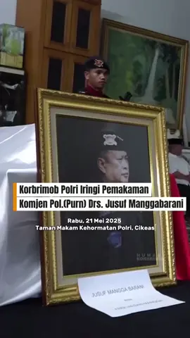 Korbrimob Polri Iringi Pemakaman Komjen Pol. (Purn) Drs. Yusuf Manggabarani Suasana Haru Terlihat Dalam Upacara Pemakaman Komjen Pol. (Purn.) Jusuf Manggabarani Yang Meninggal Dunia Pada Selasa, 20 Mei 2025 Di RSUP Dr. Wahidin Sudirohusodo Makassar, Sulsel Karena Sakit. Dalam Memberikan Penghormatan Terakhir, Upacara Dipimpin Langsung Oleh Wakapolri Komjen Pol. Ahmad Dofiri Di Taman Makam Pemuliaan Bhayangkara (TMPB) Cikeas, Bogor, Jawa Barat. Rabu (21 Mei 2025). Kemudian Bertindak Sebagai Komandan Upacara Yakni Dankorbrimob Polri Komjen Pol. Imam Widodo. Pada Upacara Pemakaman Ini Dihadiri Langsung Oleh Kapolri Jenderal Polisi Listyo Sigit Prabowo, Kabareskrim Polri Komjen Pol. Wahyu Widada Serta Para Pejabat Utama Mabes Polri Lainnya. Alm. Komjen Pol. (Purn.) Jusuf Manggabarani Merupakan Mantan Wakapolri Ke-25 Dan Juga Dankorbrimob Polri Ke-20. Almarhum Dikenal Sebagai Sosok Yang Tegas Sebagai Seorang Bhayangkara Sejati Yang Selalu Mendharma Bhaktikan Diri Dalam Kepolisian, Bangsa Dan Negara Republik Indonesia. . . . @humaskorpsbrimob  #brimobuntukindonesia  #brimobuntukindonesia🇮🇩  #tamtamapolri  #tamtamabrimob 