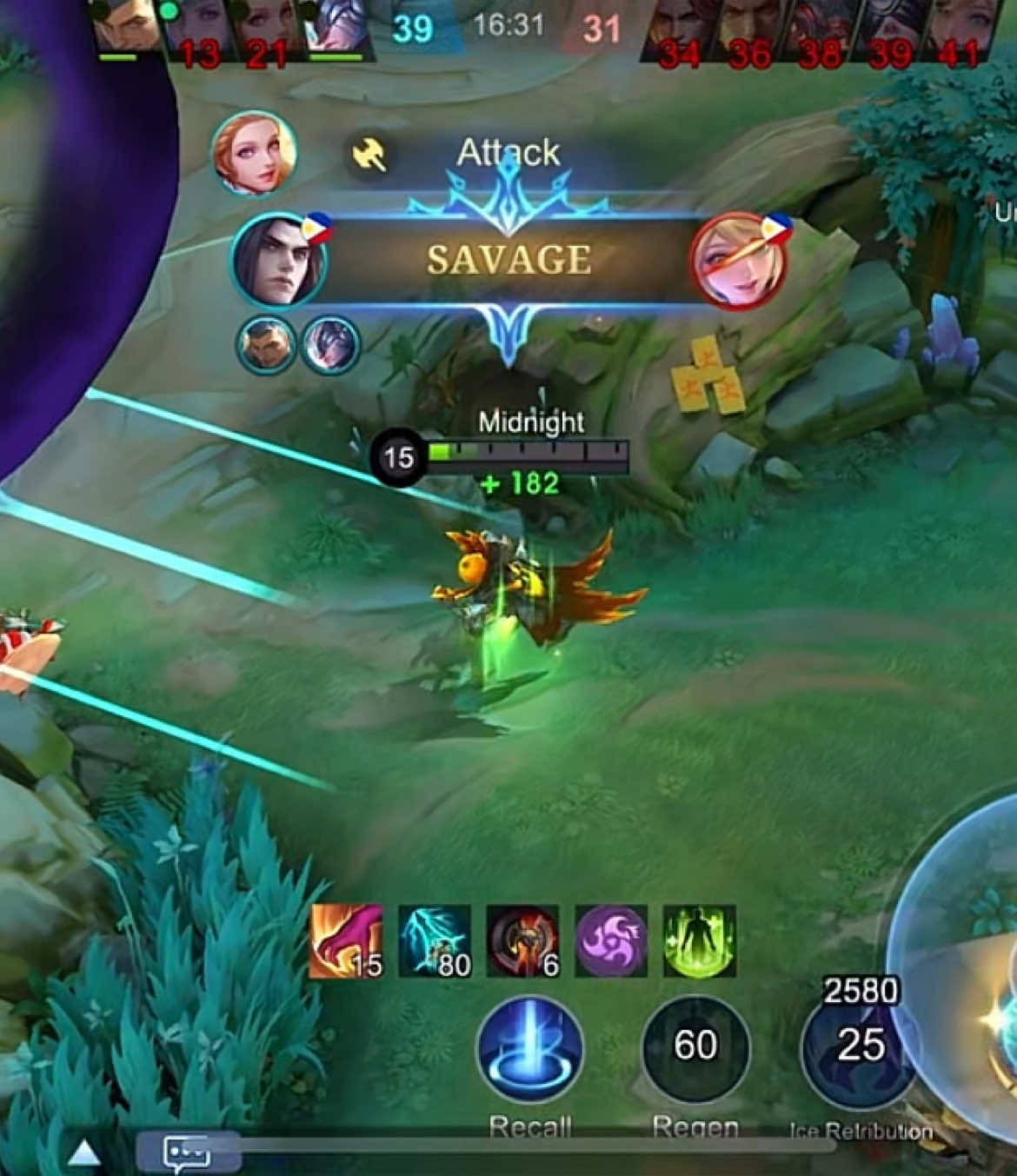 Leomord Savage🔥 #MLBB #Leomord #fyp 