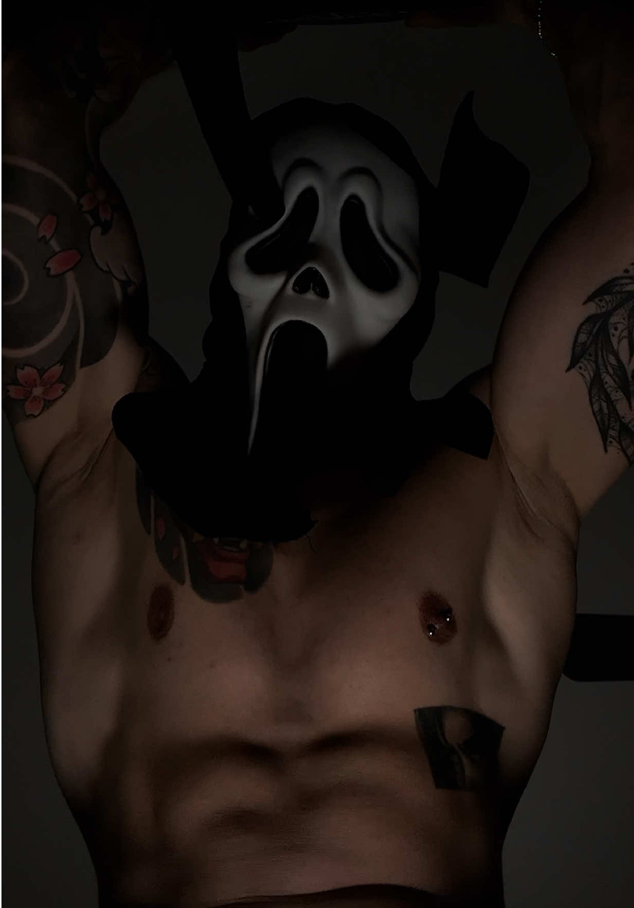 #viral #masked #mask #darkaesthetic #fyp #scream 