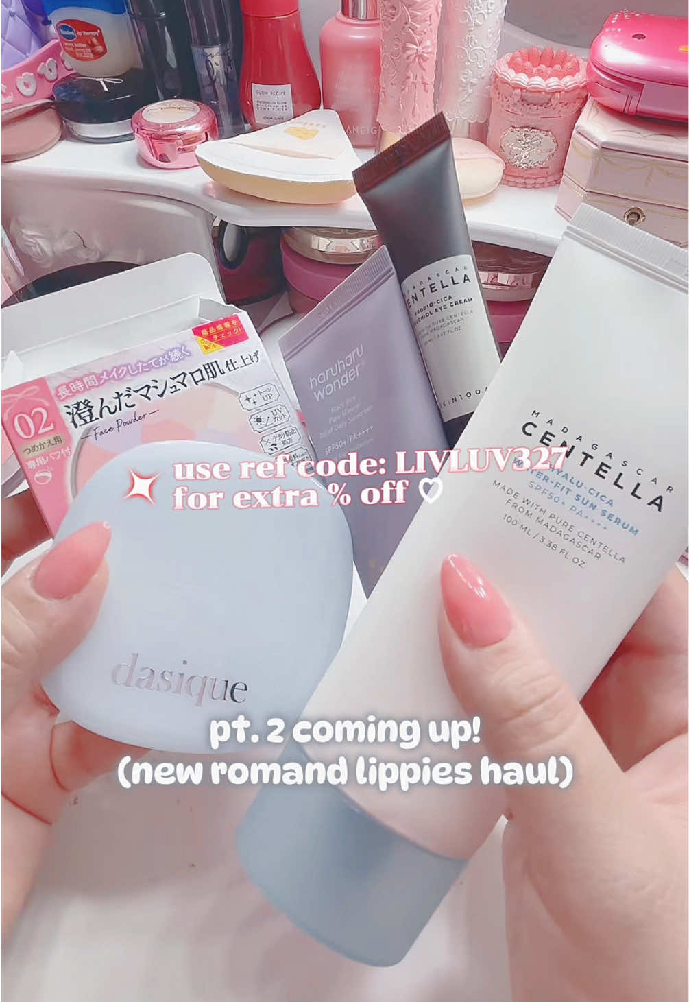 ref code: LIVLUV327 ⋆𐙚₊˚⊹♡  @SKIN1004 US @CANMAKE-SHOP @haruharu wonder @dasique @dasique_usa @YesStyleInfluencers  #yesstyleinfluencers #yesstylehaul #kbeauty #jbeauty #koreanskincare  #skin1004 #dasique #haruharuwonder #koreansunscreen #canmake #makeuptips #skincare #skincareasmr #haul #koreanmakeup 