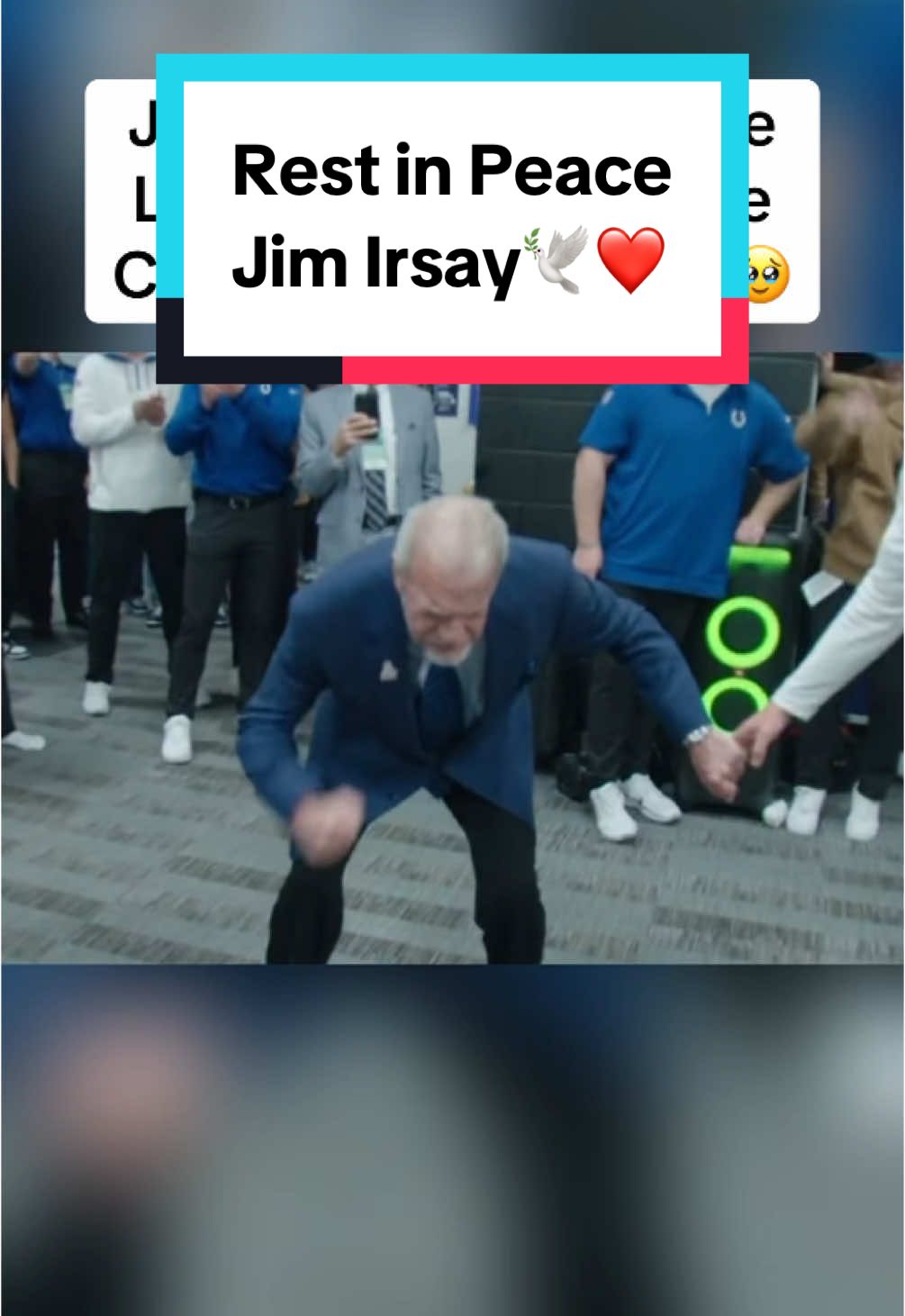 Rest in Peace Jim Irsay🕊️❤️ #nflfootball #nflcontent #jimirsay #colths #death #sad #mlfootball