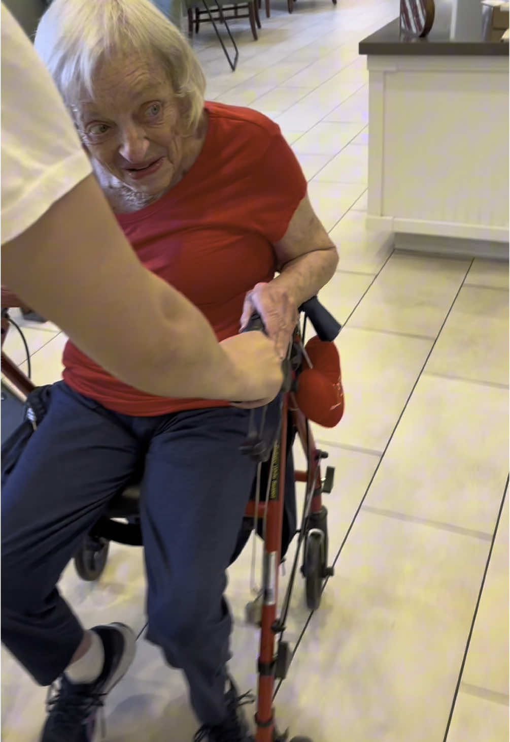 An old folks home hates to see us coming