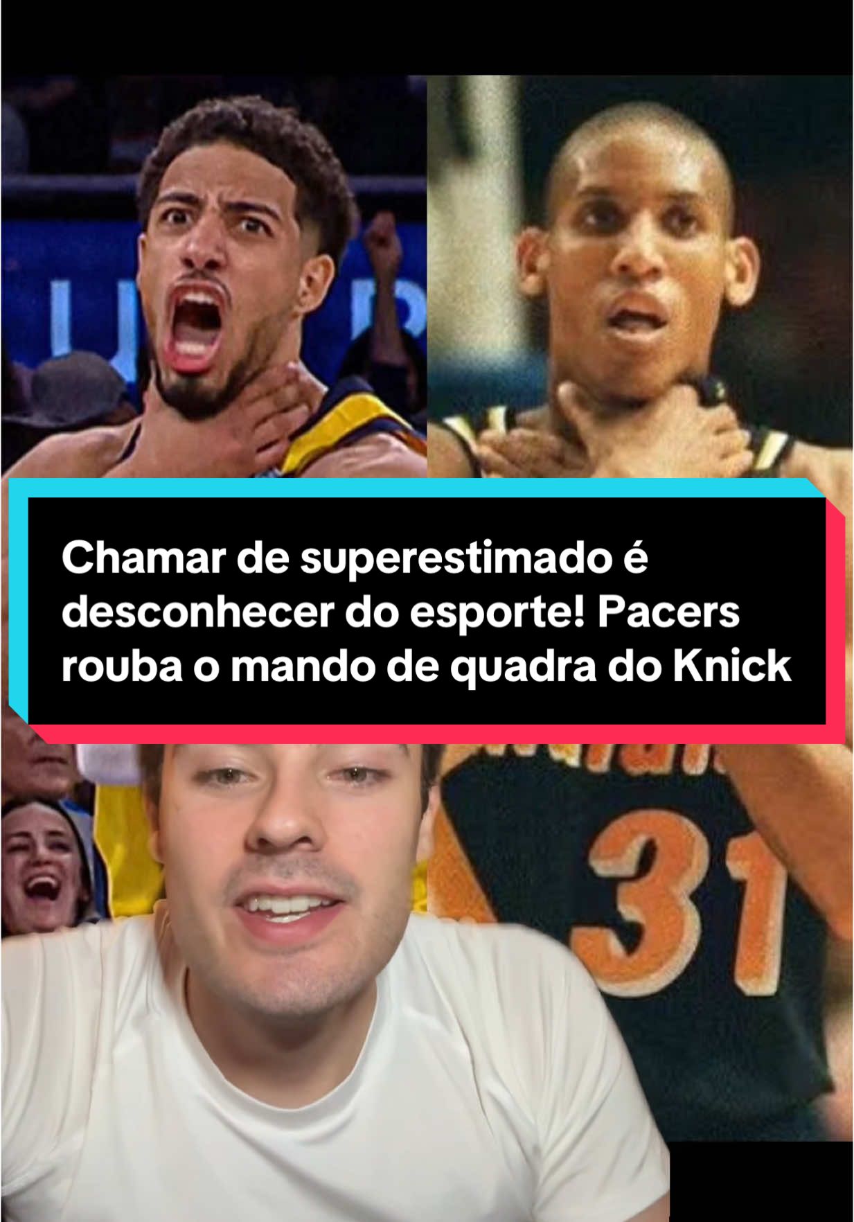 #NBA #haliburton #reggiemiller #basquete #basketball #knicks #jalenbrunson #pacers #tiktokesportes 