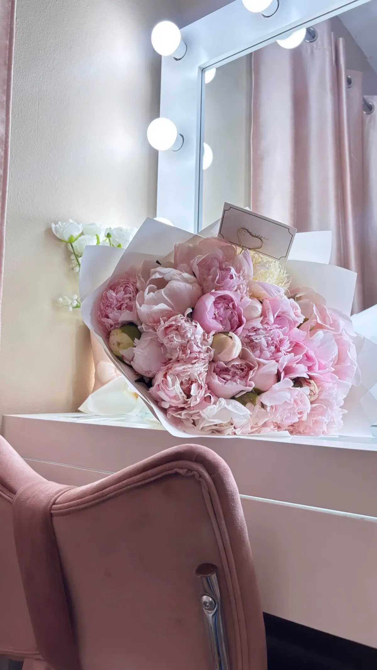 las flores que más amo 🥹✨☁️ #peonies 
