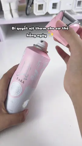 Xịt body✨ #lattafa #lattafavietnam #perfume #perfumes #xitthom #lattafaperfumes #tinhdau #bodymist #xitthombody #xitkhumuitoanthan #lattafayara #yara