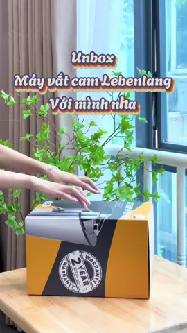 Máy vắt cam nhiều bác hỏi Lebenlang đã về hàng rồi đâyyyyy 🥰🥰 #lebenlang #mayvatcam #mayvatcamtudong 