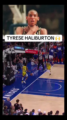 TYRESE IS HIM 😤  Via @NBA on TNT #NBA #Pacers #Knicks #Basketball 