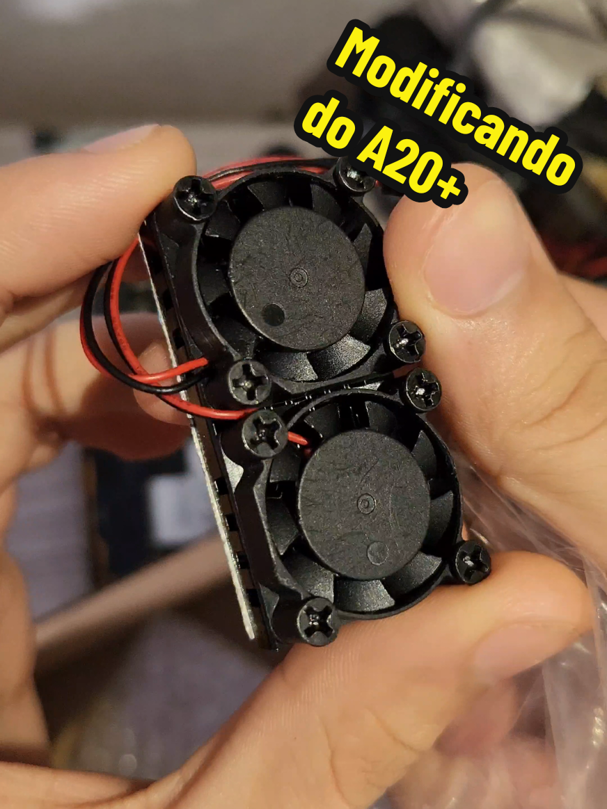 Modificação do A20 Super poderoso caseiro 🥶 #modification #a20 #motobomba #refrigeração #celular 